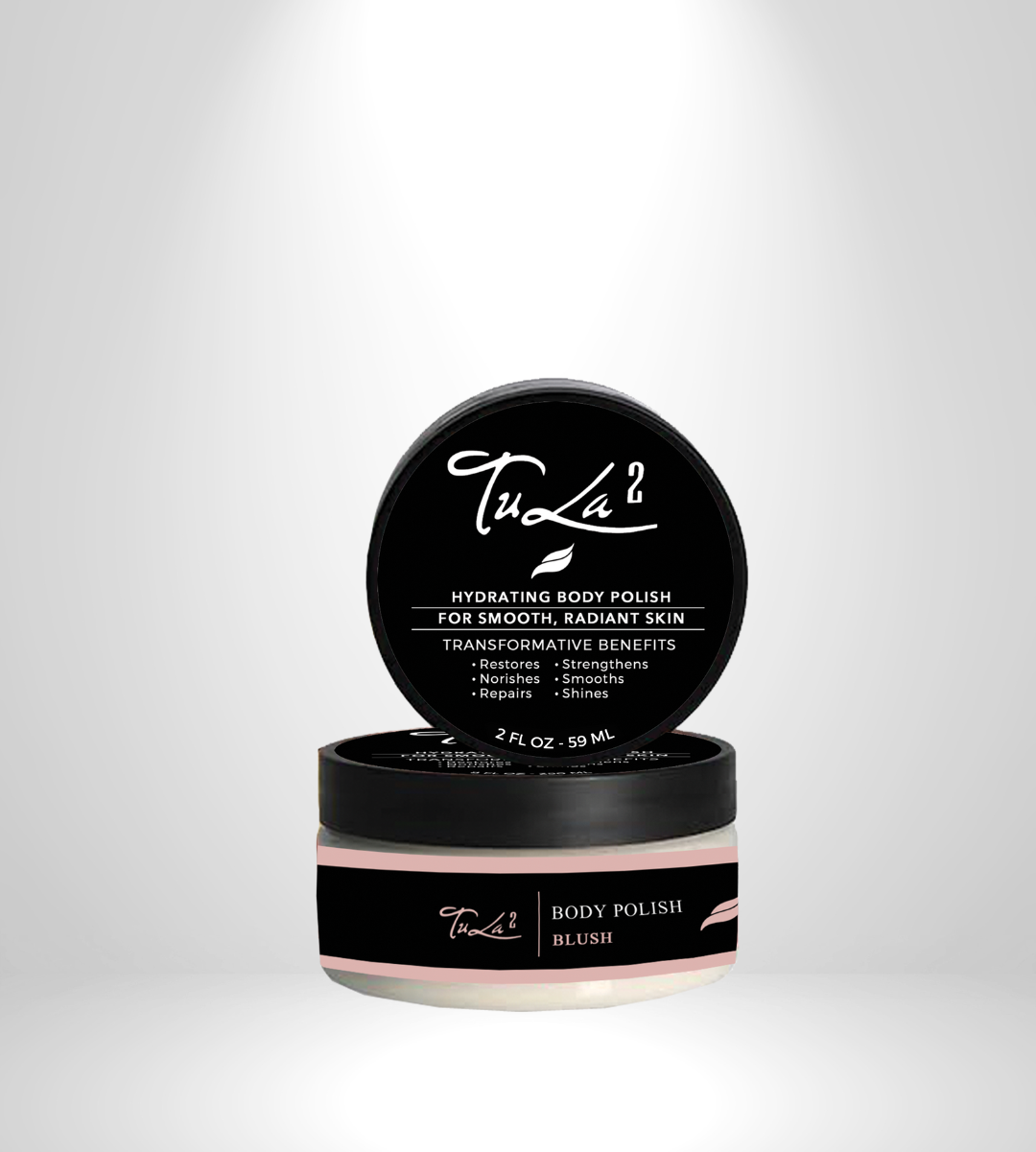 TSA Approved Travel Size Blush Body Polish 2 oz
