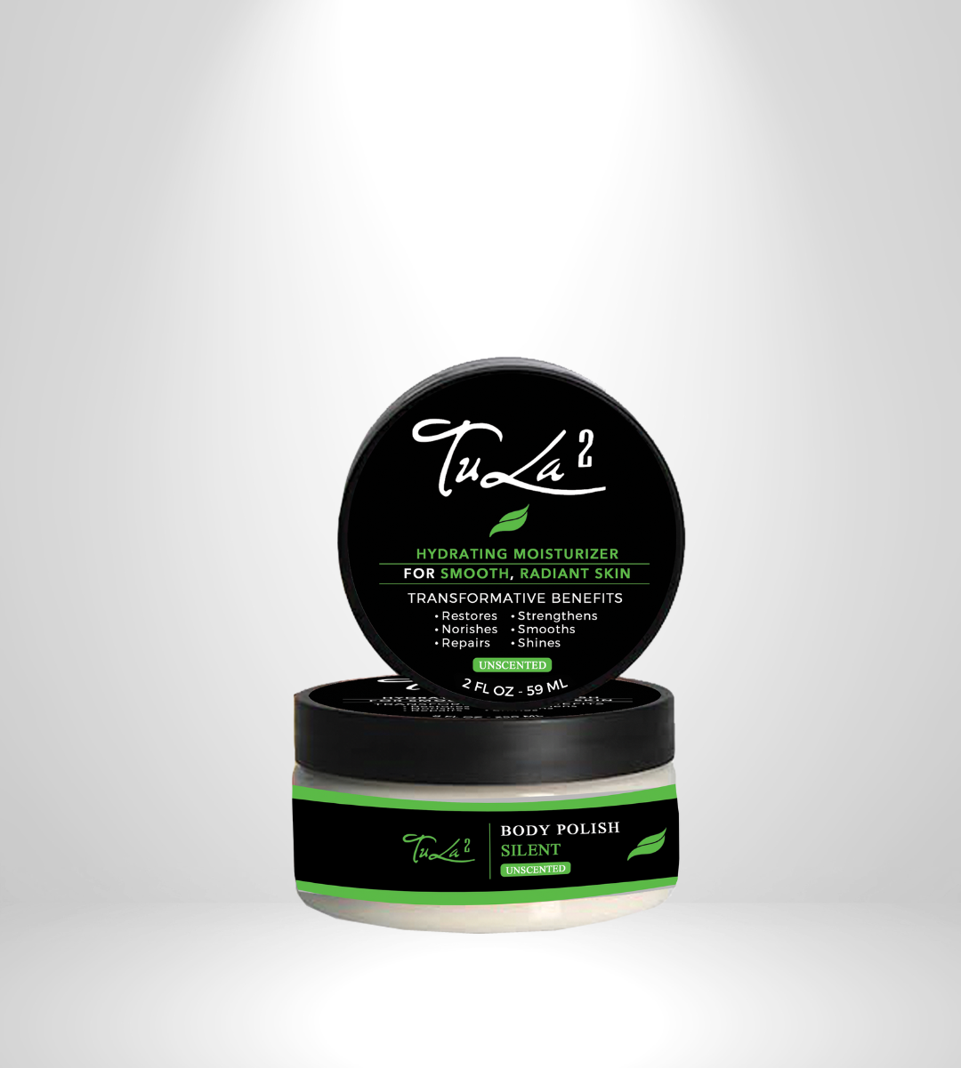 TSA Approved Travel Size Silent (Fragrance-Free) Body Polish 2 oz