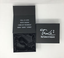 Load image into Gallery viewer, Small Black Tu La 2 Logo Gift Box
