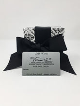 Load image into Gallery viewer, Gift Card with Black Bow Valued @ $150
