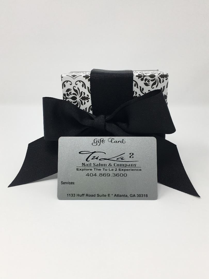 Gift Card with Black Bow Valued @ $150